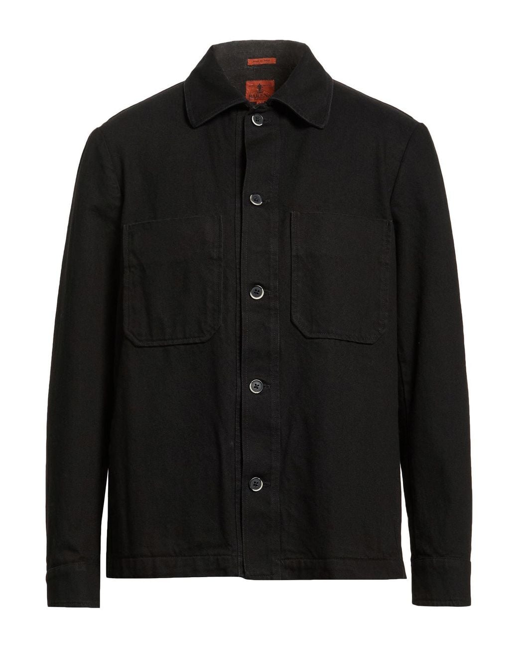 Barena Black Denim Outerwear for men