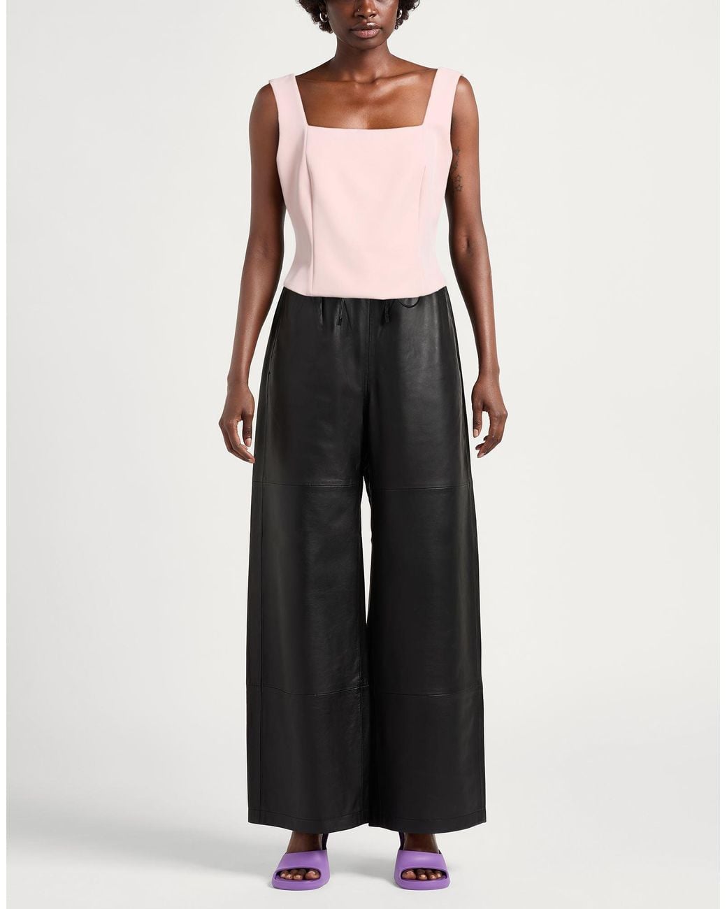 Rinascimento Pink Top Polyester, Elastane
