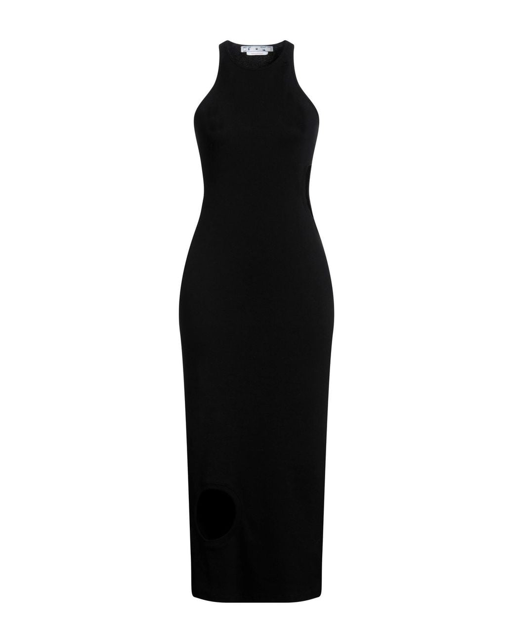 Off-White c/o Virgil Abloh Black Midi Dress