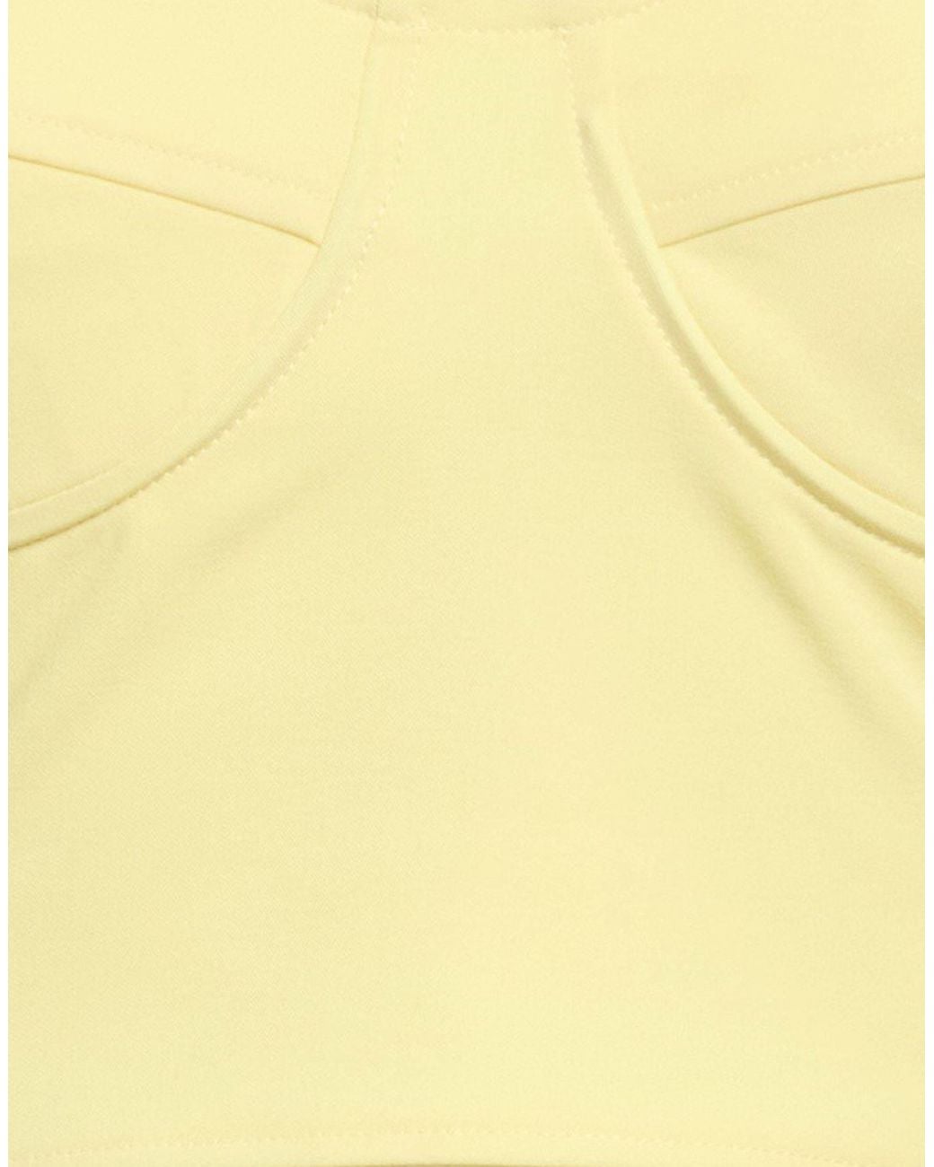 Suoli Yellow Top Polyester, Viscose, Elastane