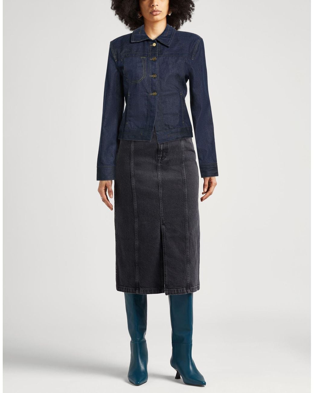 Jacquemus Blue Denim Outerwear