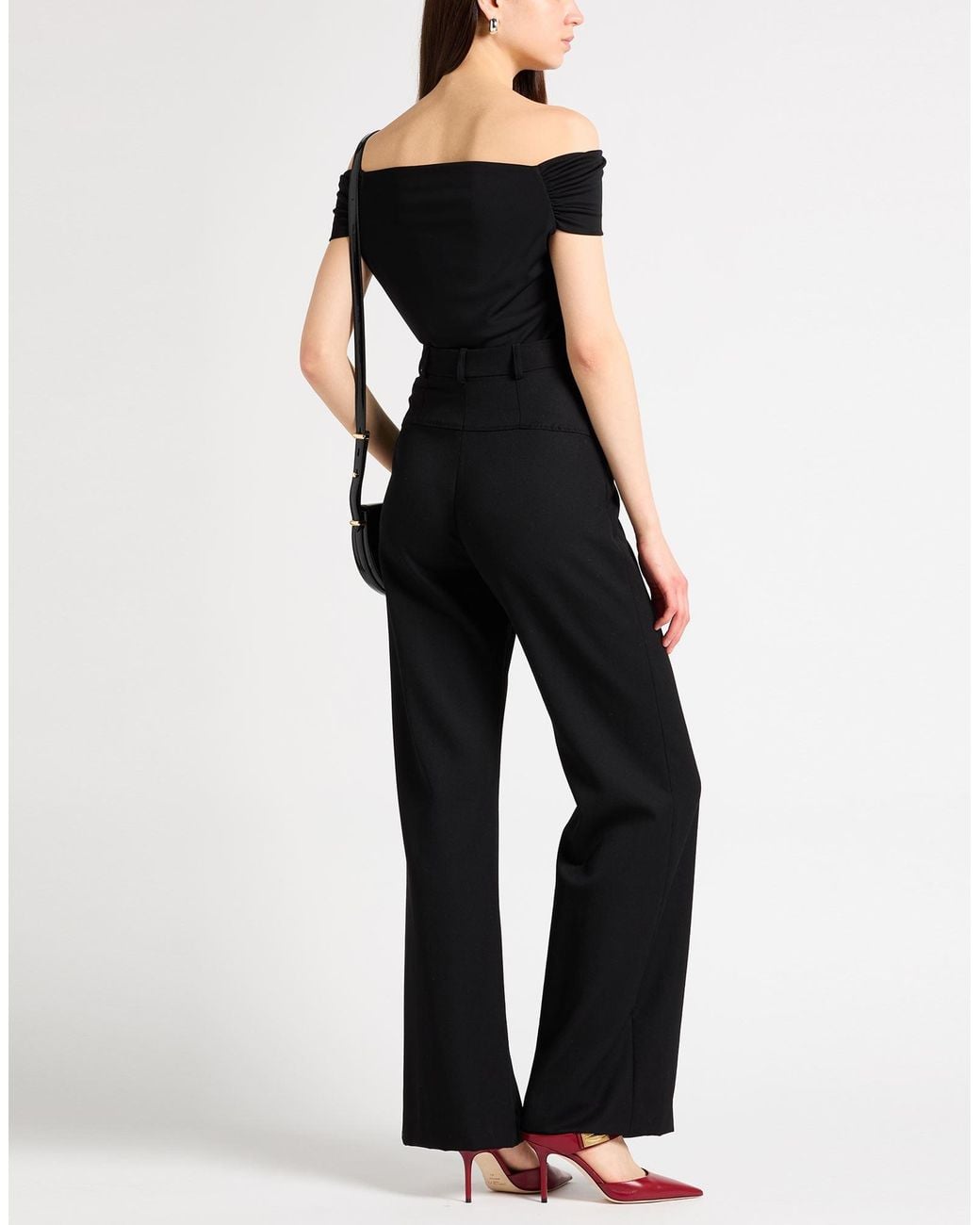 Jacquemus Black Pants Virgin Wool