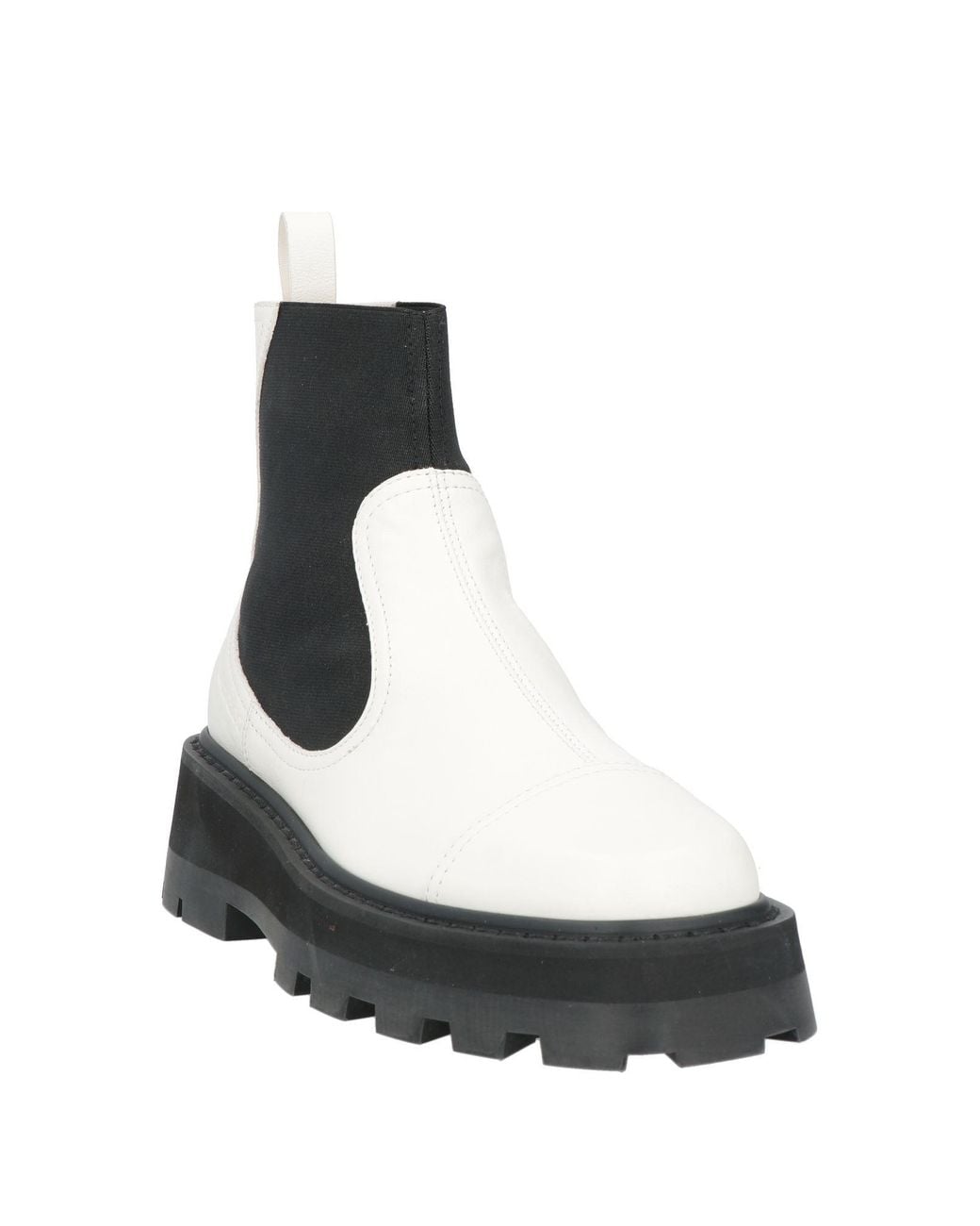 Jimmy Choo White Ankle Boots