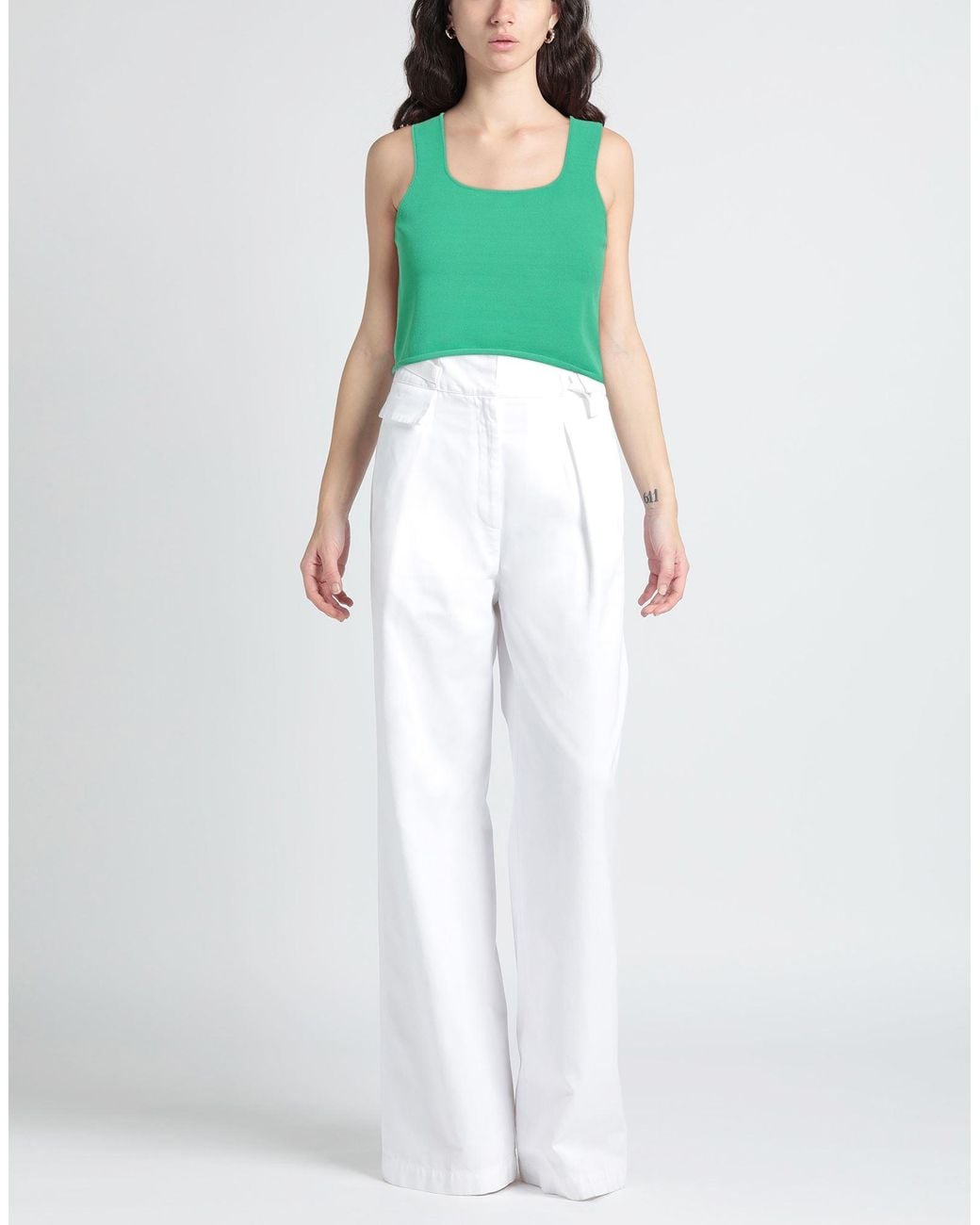 DSquared² Green Top Viscose, Polyester