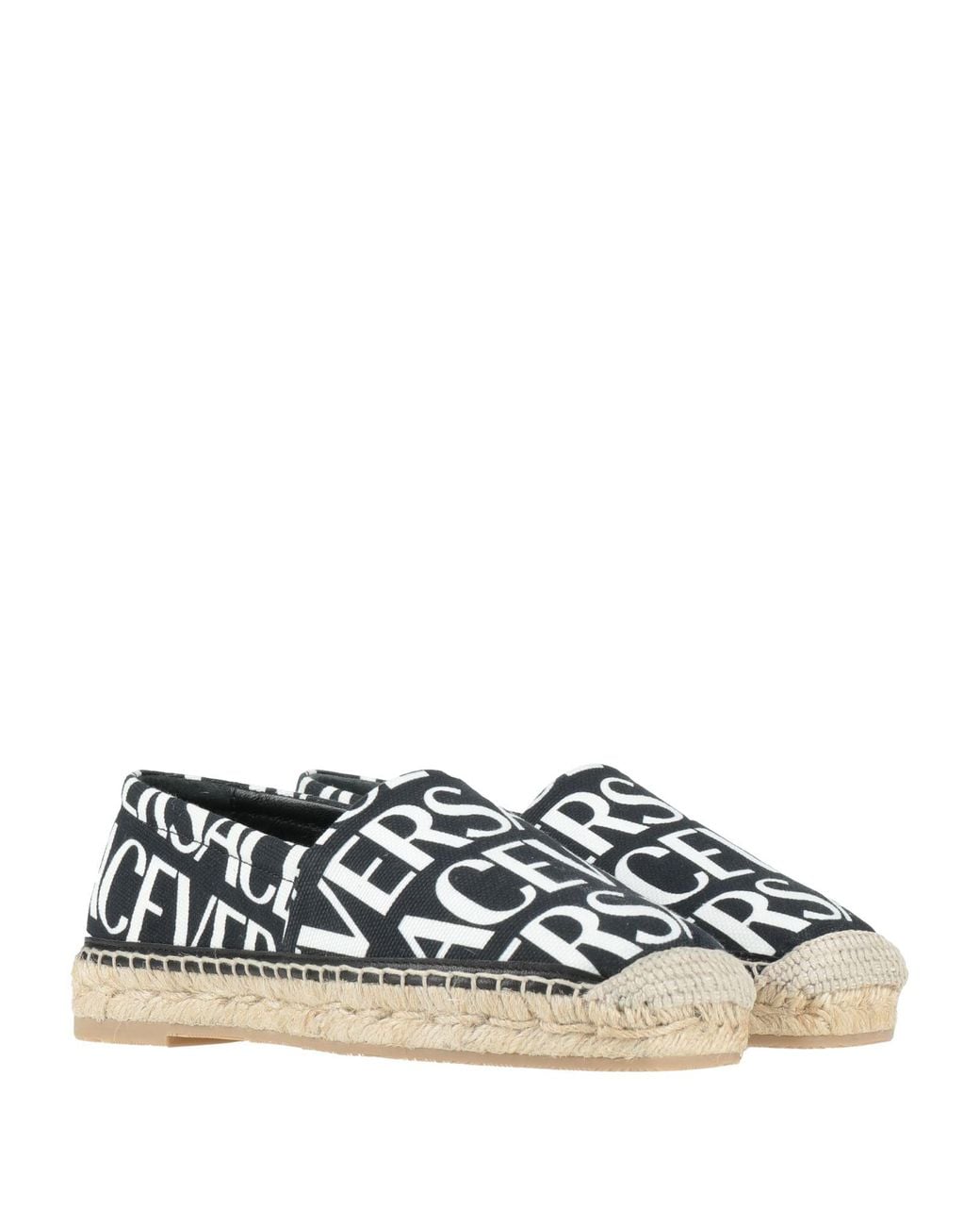Versace White Espadrilles