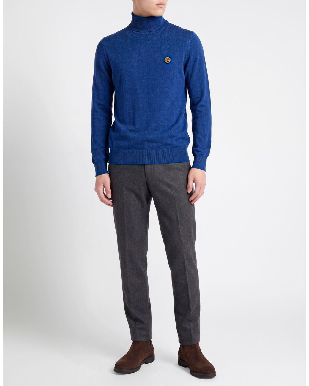 Museum Blue Turtleneck for men