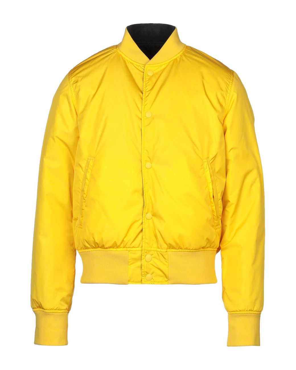 Emporio Armani Synthetic Jacket in Yellow for Men - Lyst