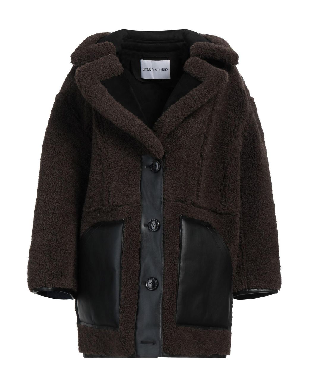 Shearling & Teddy di Stand Studio in Black