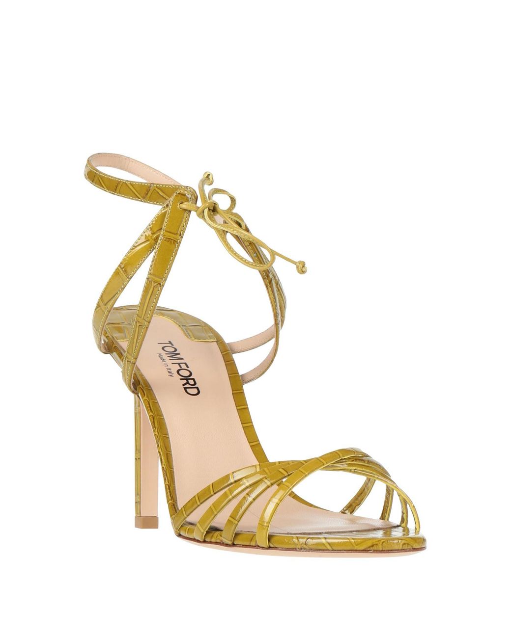 Tom Ford Metallic Sandals Goat Skin
