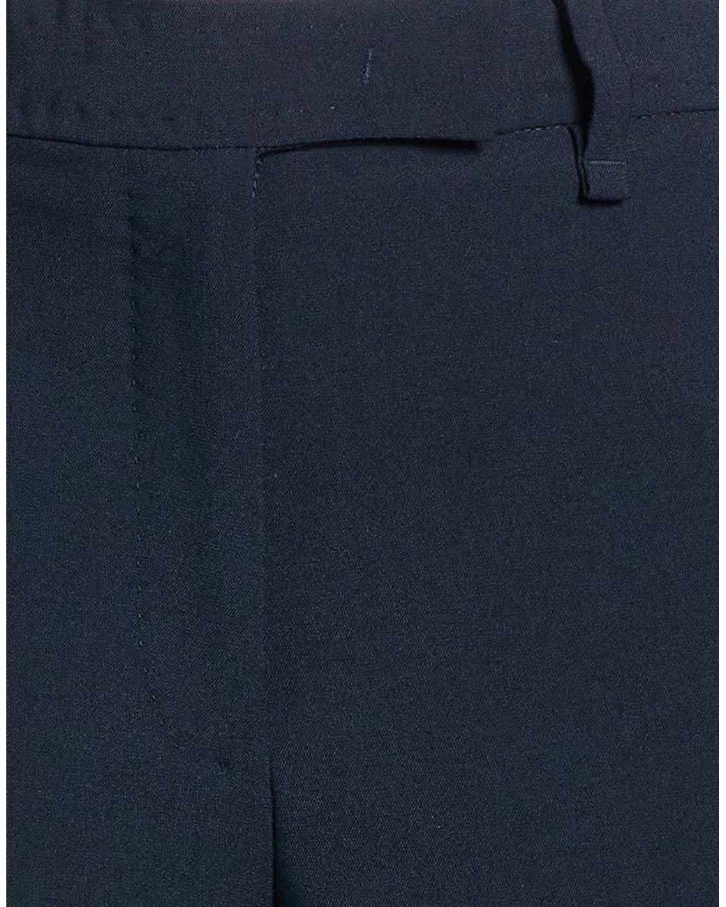 Liu Jo Blue Pants Polyester, Viscose, Elastane
