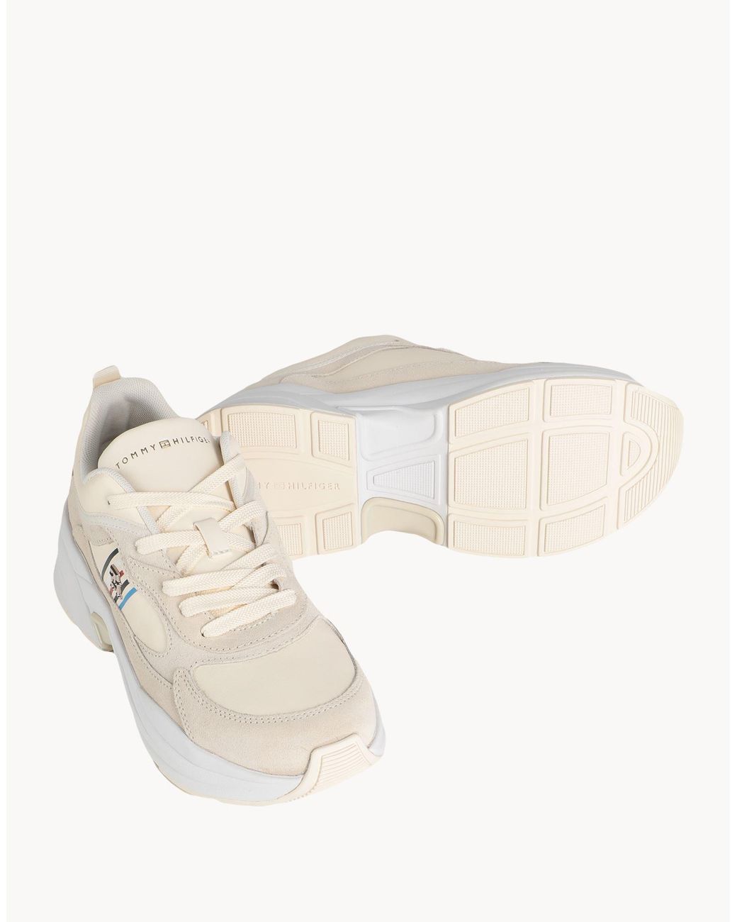 Tommy Hilfiger Natural Trainers