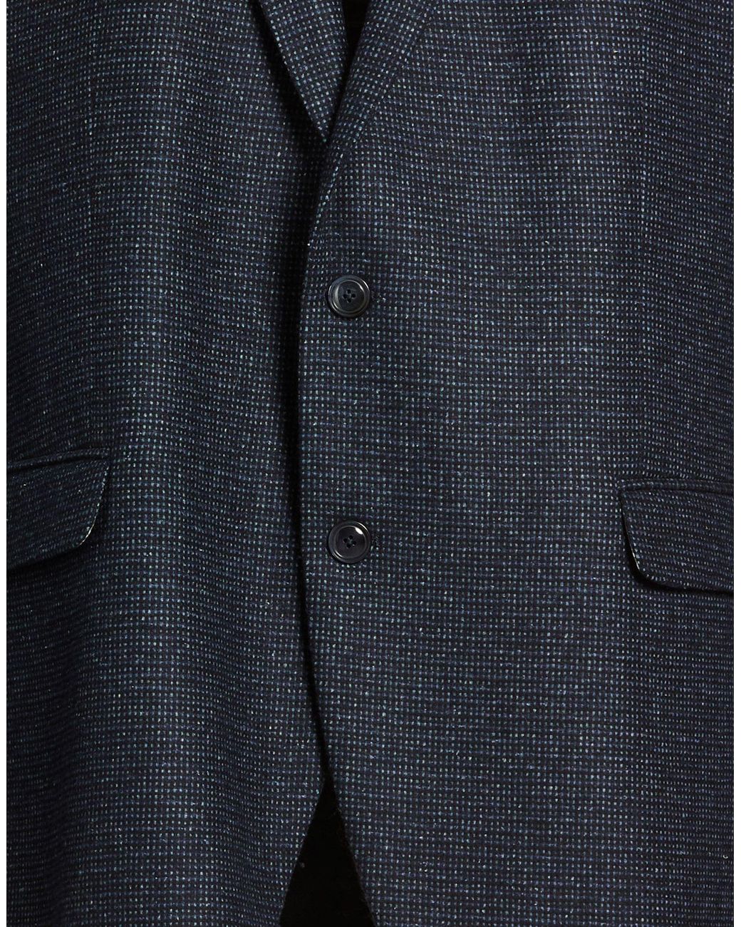 DIGEL Blue Blazer Virgin Wool, Polyamide, Silk, Polyester, Elastane for men
