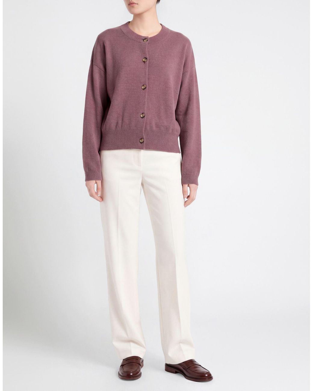 Alpha Studio Pink Strickjacke