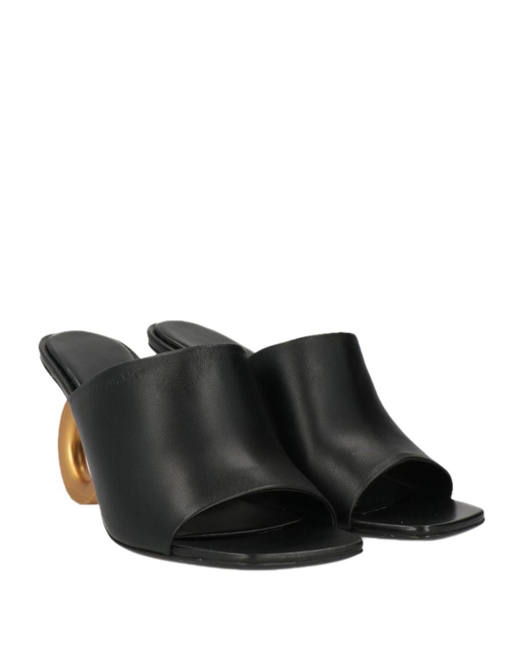 Ferragamo Black Sandals