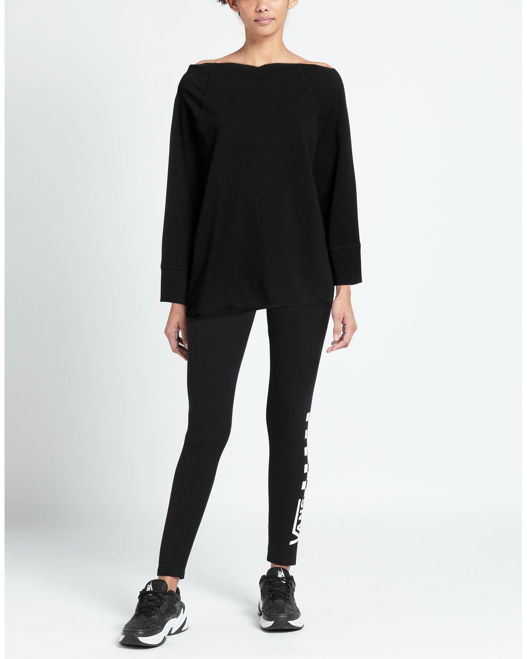 ALESSIA SANTI Black Sweatshirt