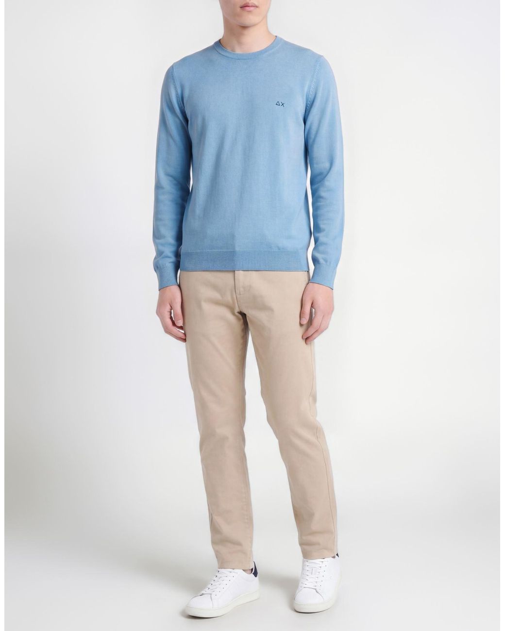 Sun 68 Blue Sweaters for men