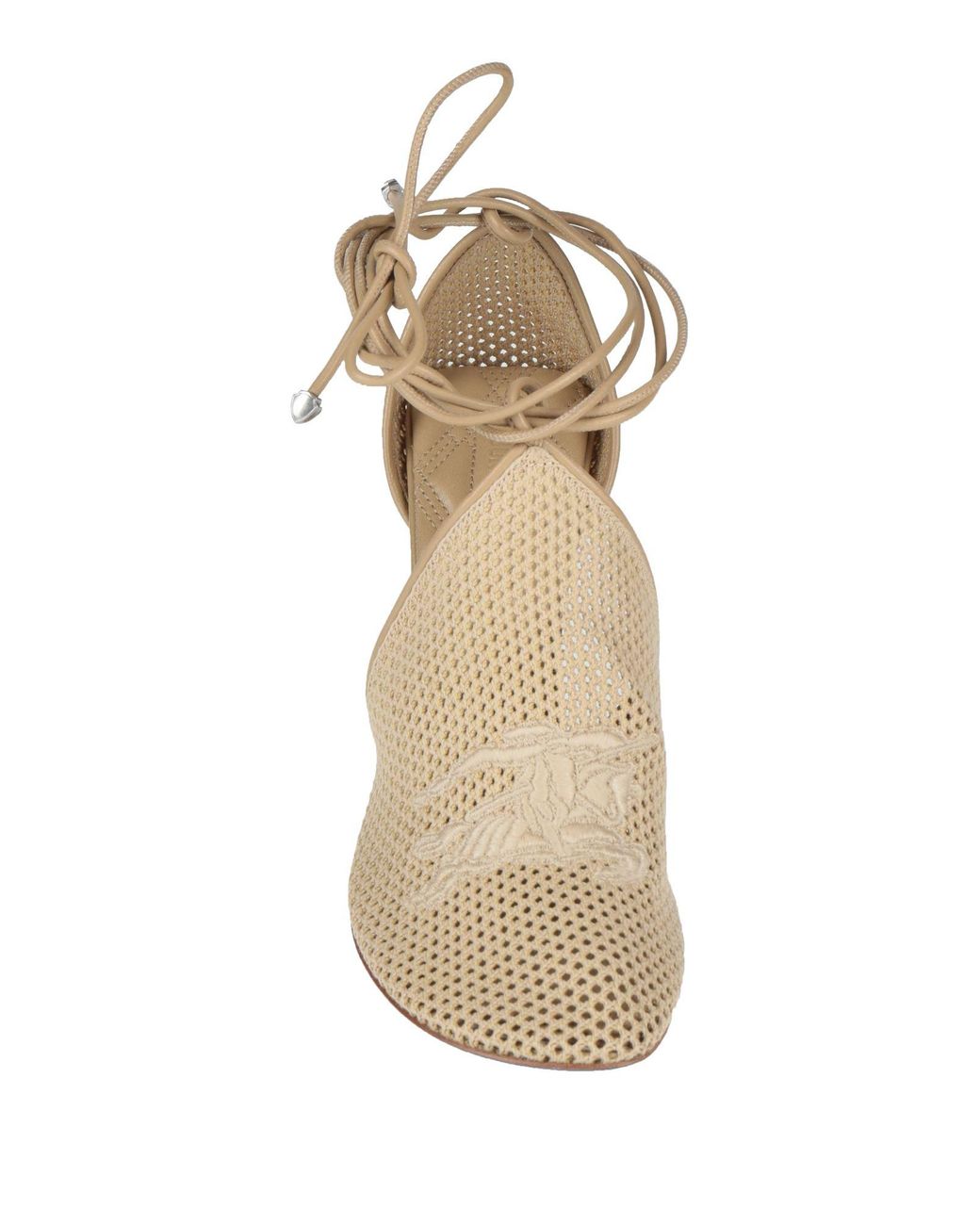 Burberry Metallic Pumps Polyester, Polyamide, Lambskin, Elastane