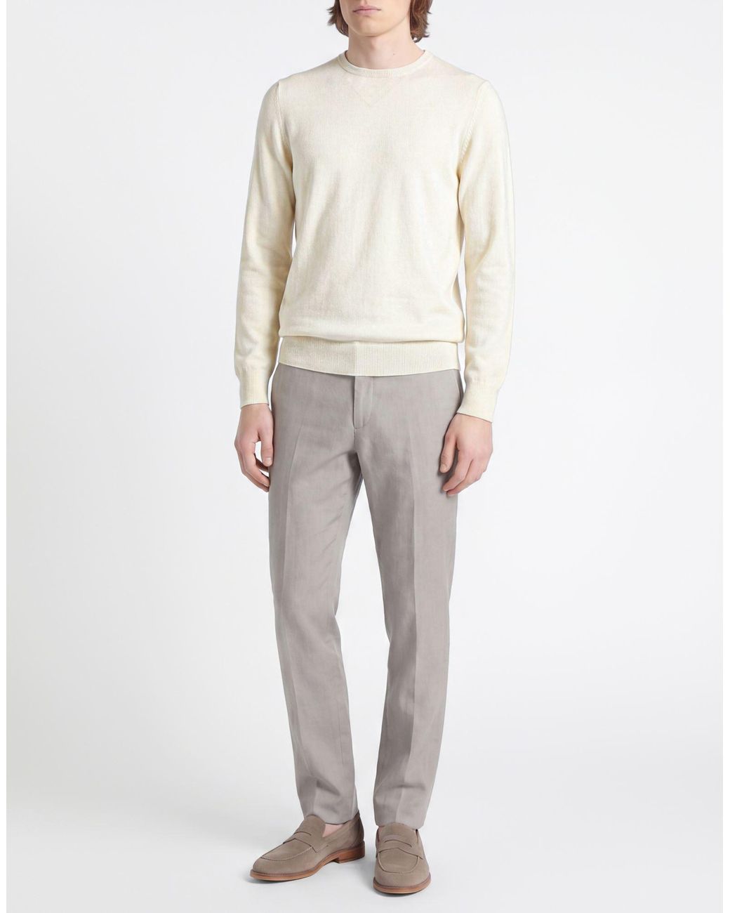 Gran Sasso White Sweaters for men