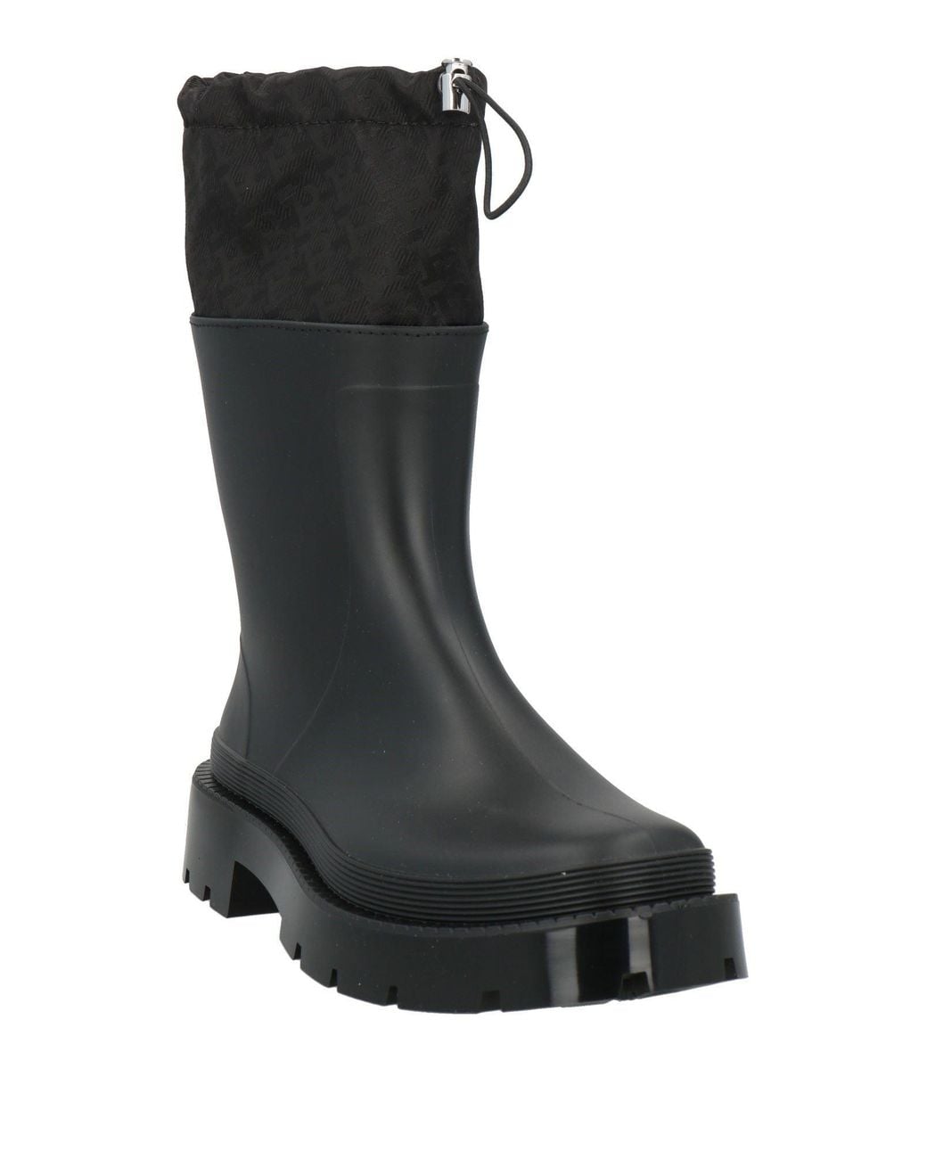 Bally Black Ankle Boots Textile Fibers