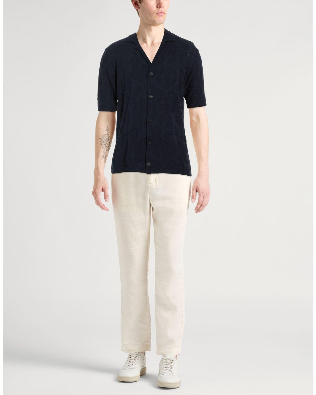 Roberto Collina Blue Shirt for men