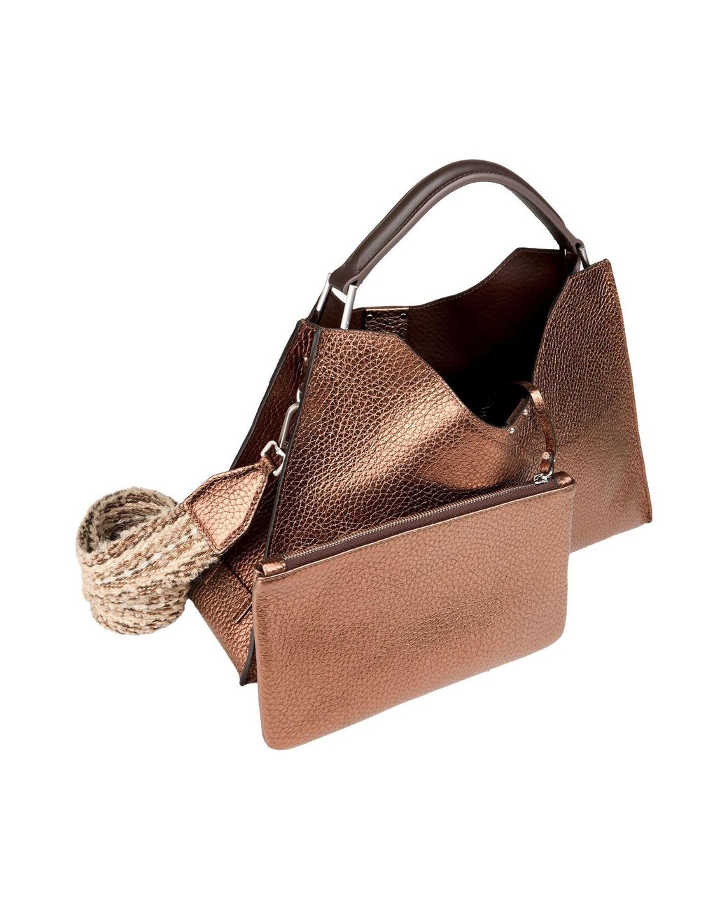 Gianni Chiarini Brown Handbags