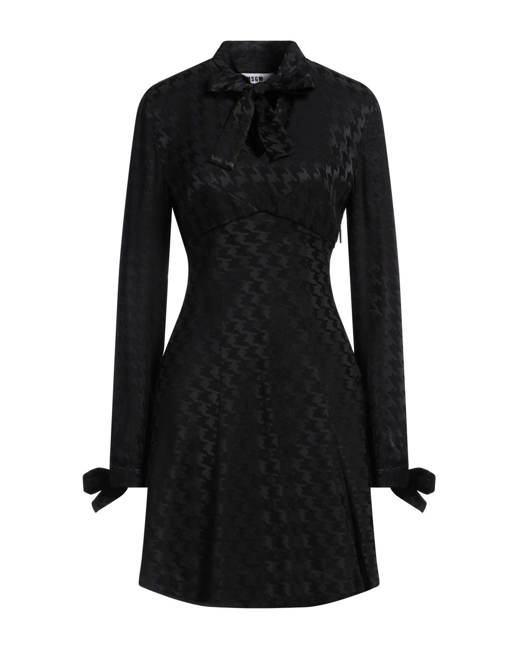 MSGM Black Mini Dress