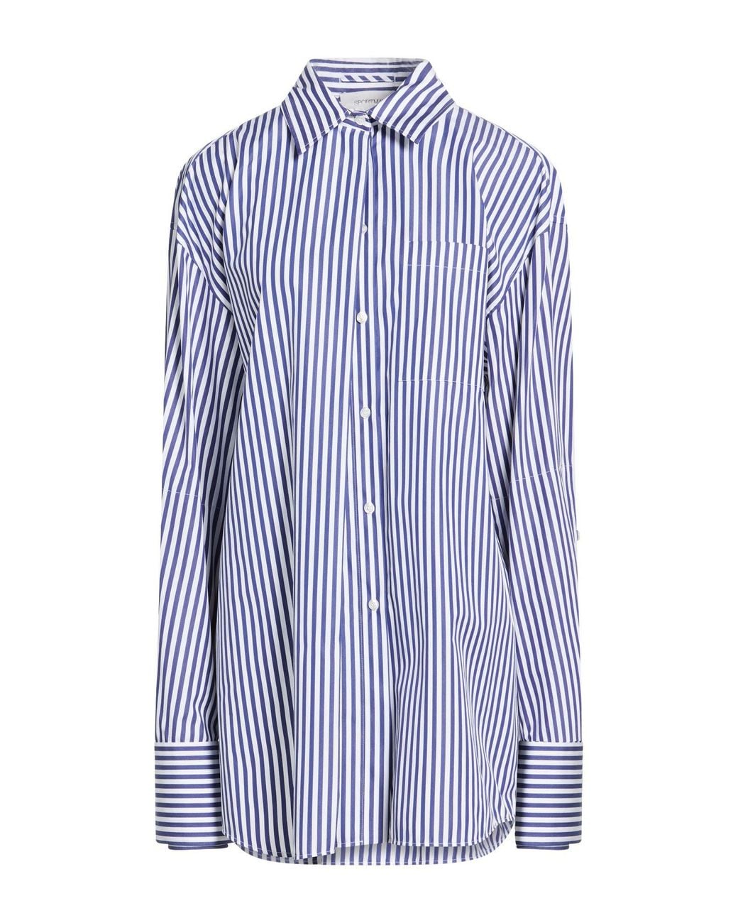 Sportmax Blue Shirt Cotton