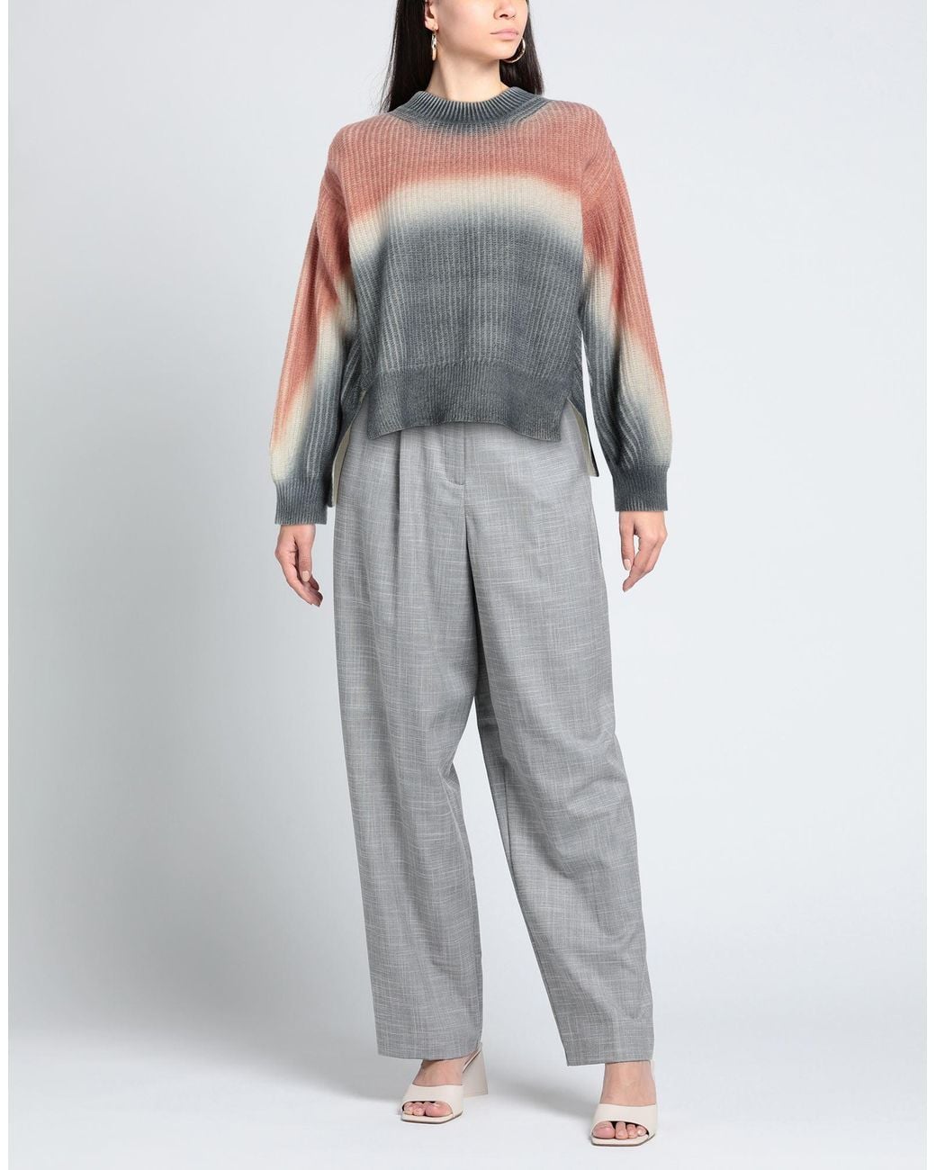 High Gray Rollkragenpullover