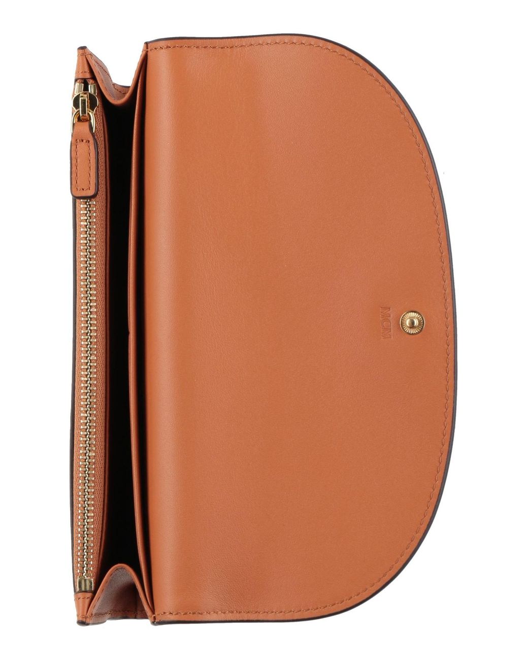 Mcm top tan purse