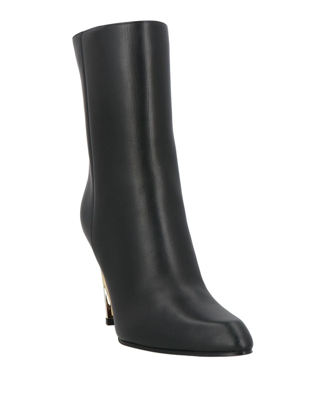 McQueen Black Ankle Boots