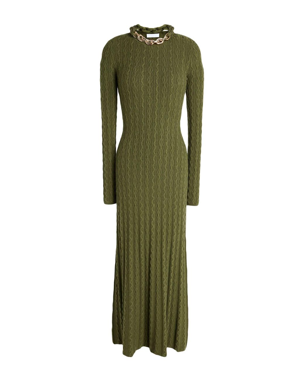 Rabanne Green Maxi Dress