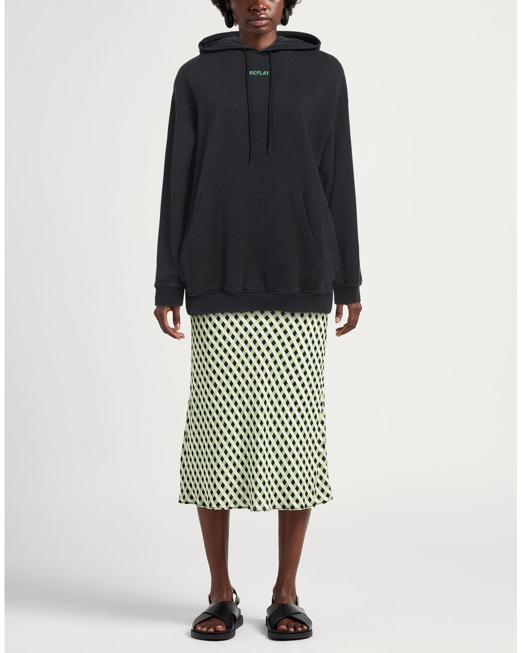 Sudadera Replay de color Black