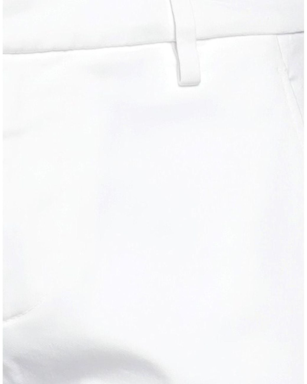 Dondup White Trouser for men