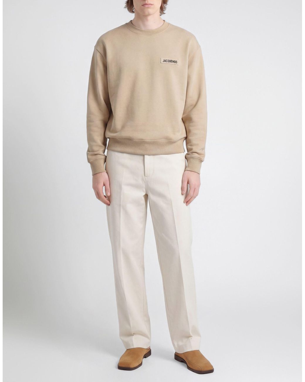 Jacquemus Natural Sweatshirt Cotton for men
