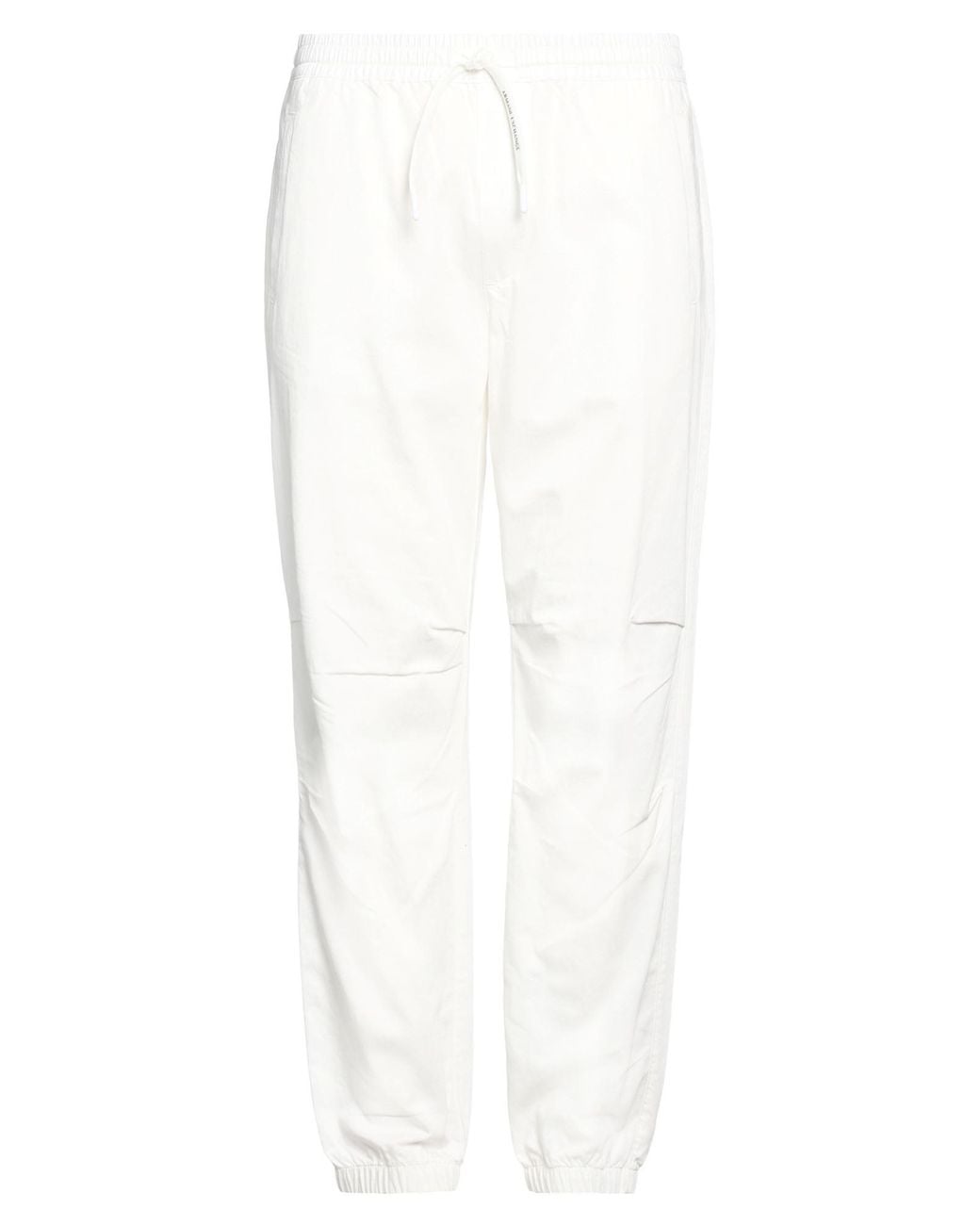 ARMANI EXCHANGE White Trouser for men