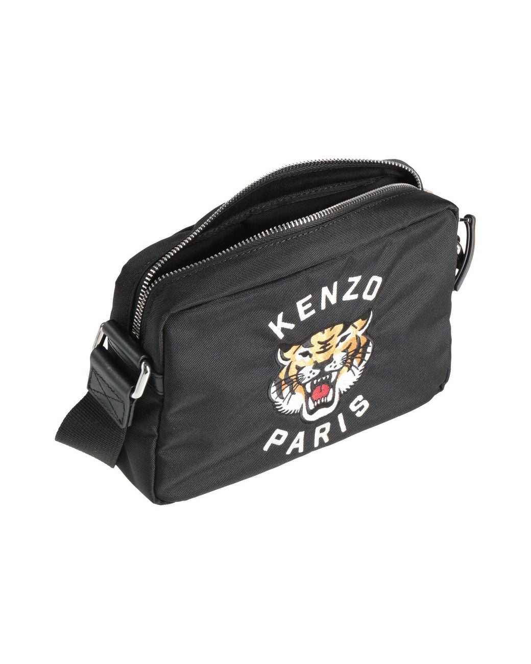 KENZO Black Cross-Body Bag Polyester