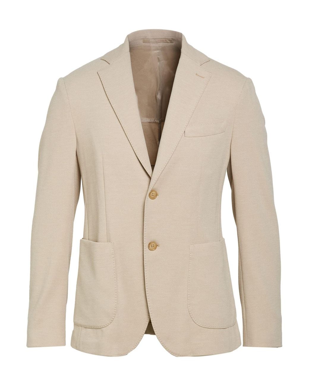 SEVENTY VENEZIA Natural Blazer Polyamide, Polyester, Viscose, Elastane for men