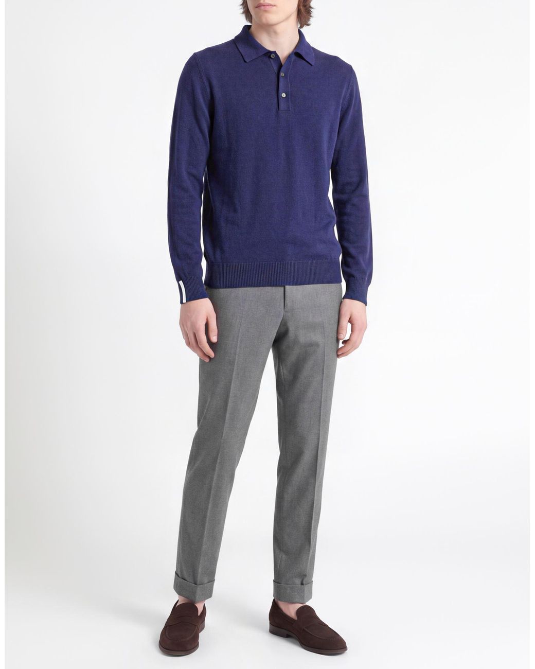 Alpha Studio Pullover in Blue für Herren