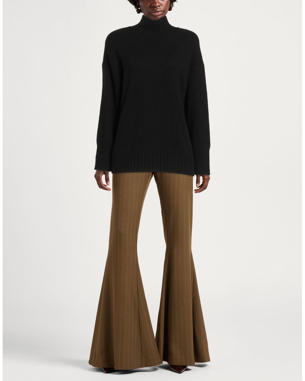Alpha Studio Black Turtleneck