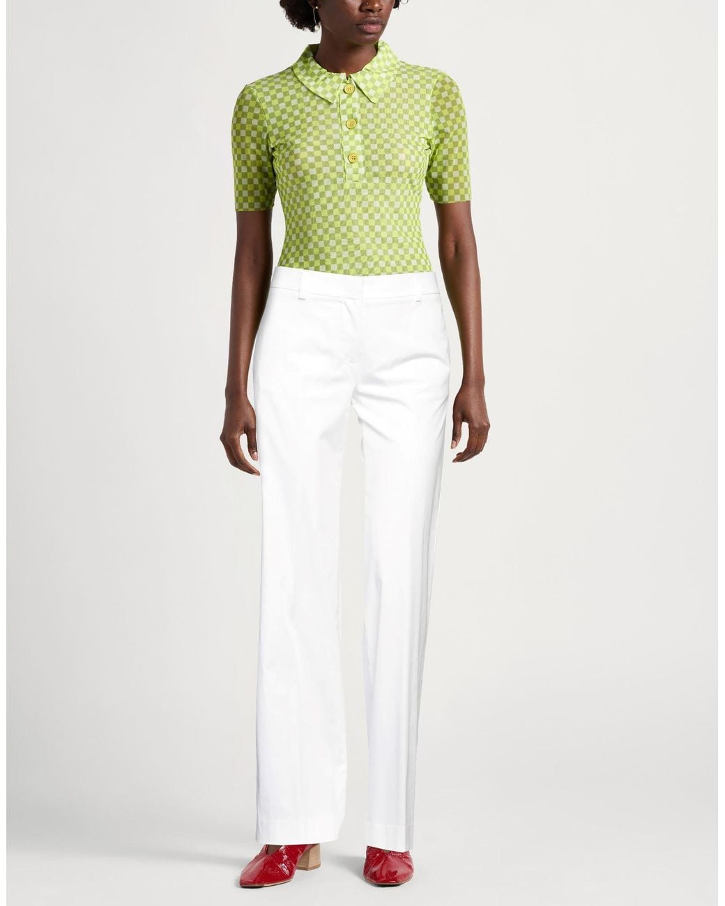 Aniye By White Trouser
