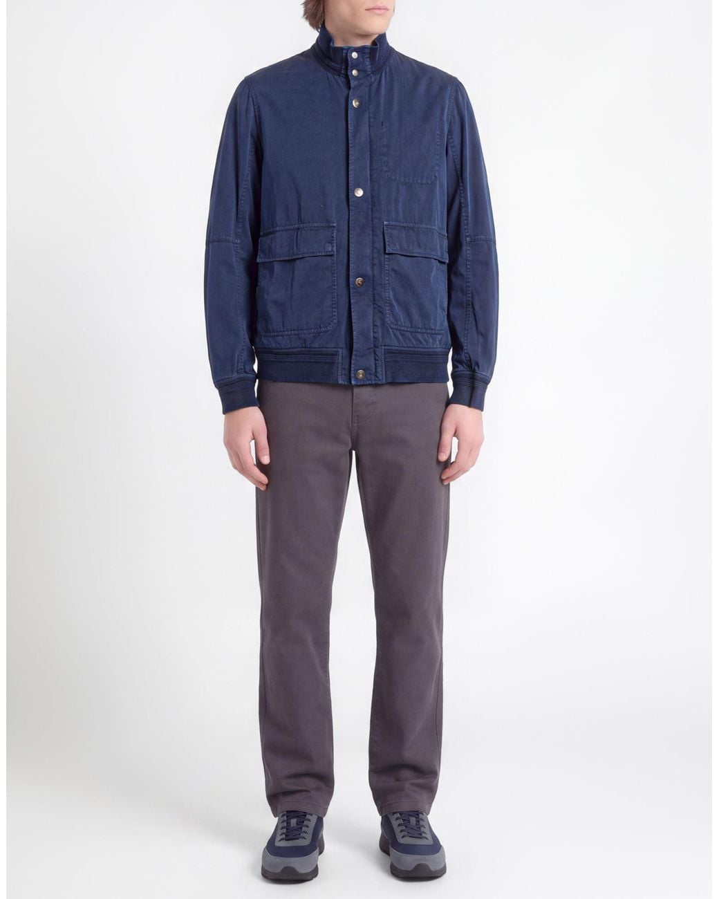 L.b.m. 1911 Blue Jacket Cotton, Nylon for men