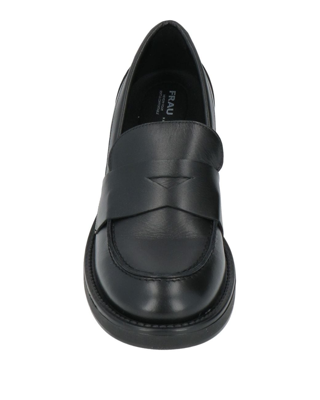 Frau Black Loafers Leather