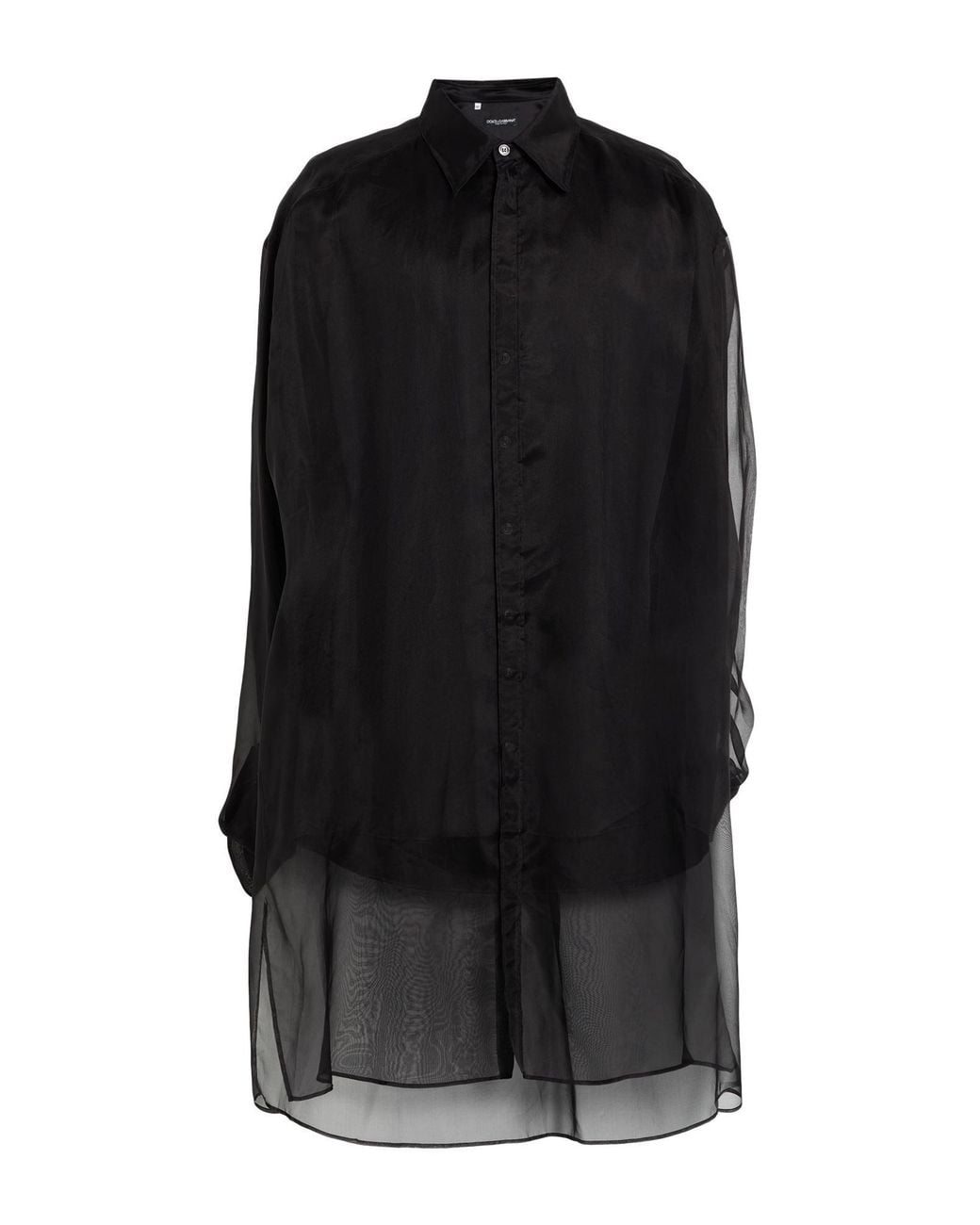 Dolce & Gabbana Black Shirt Silk for men