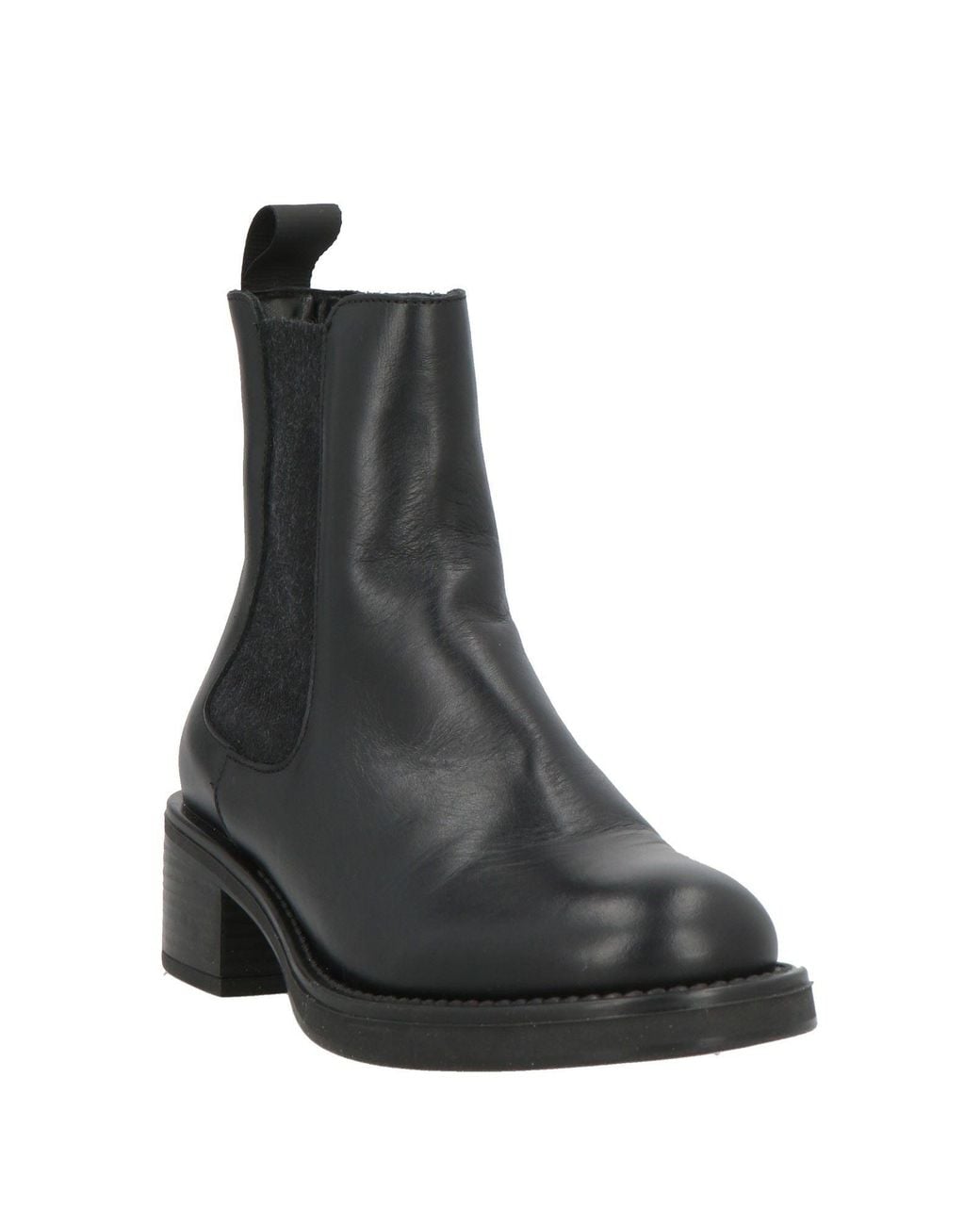 Frau Black Ankle Boots Leather