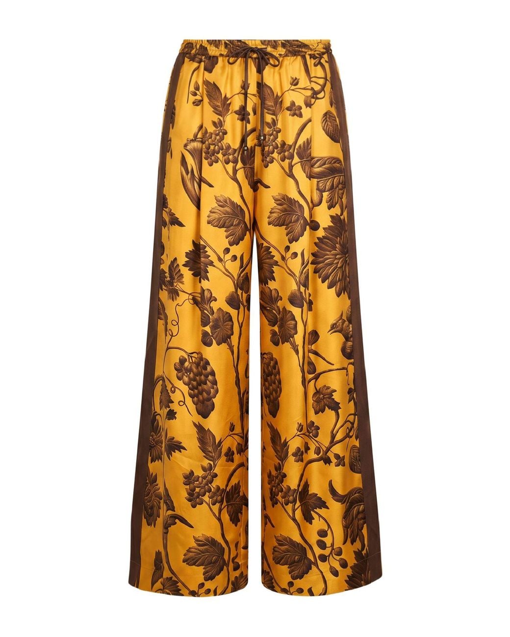 F.R.S For Restless Sleepers Yellow Pants Silk