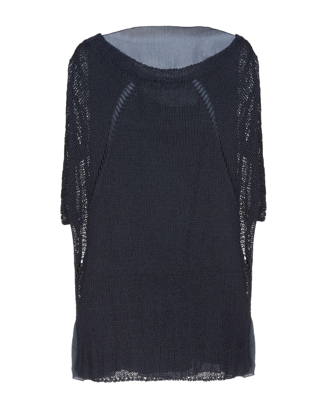 P.A.R.O.S.H. Blue Sweater Linen, Polyamide