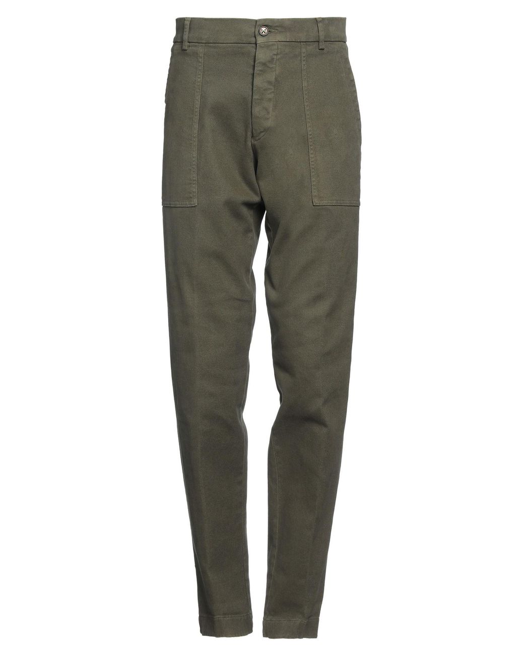 Berwich Green Military Pants Cotton, Elastane for men