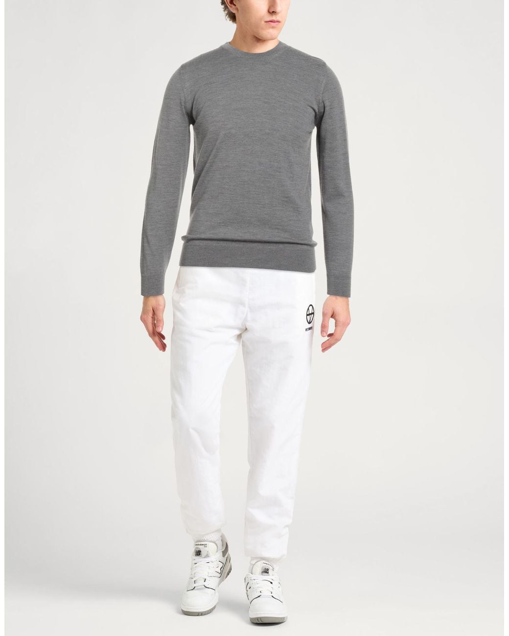 Alpha Studio Gray Jumper for men