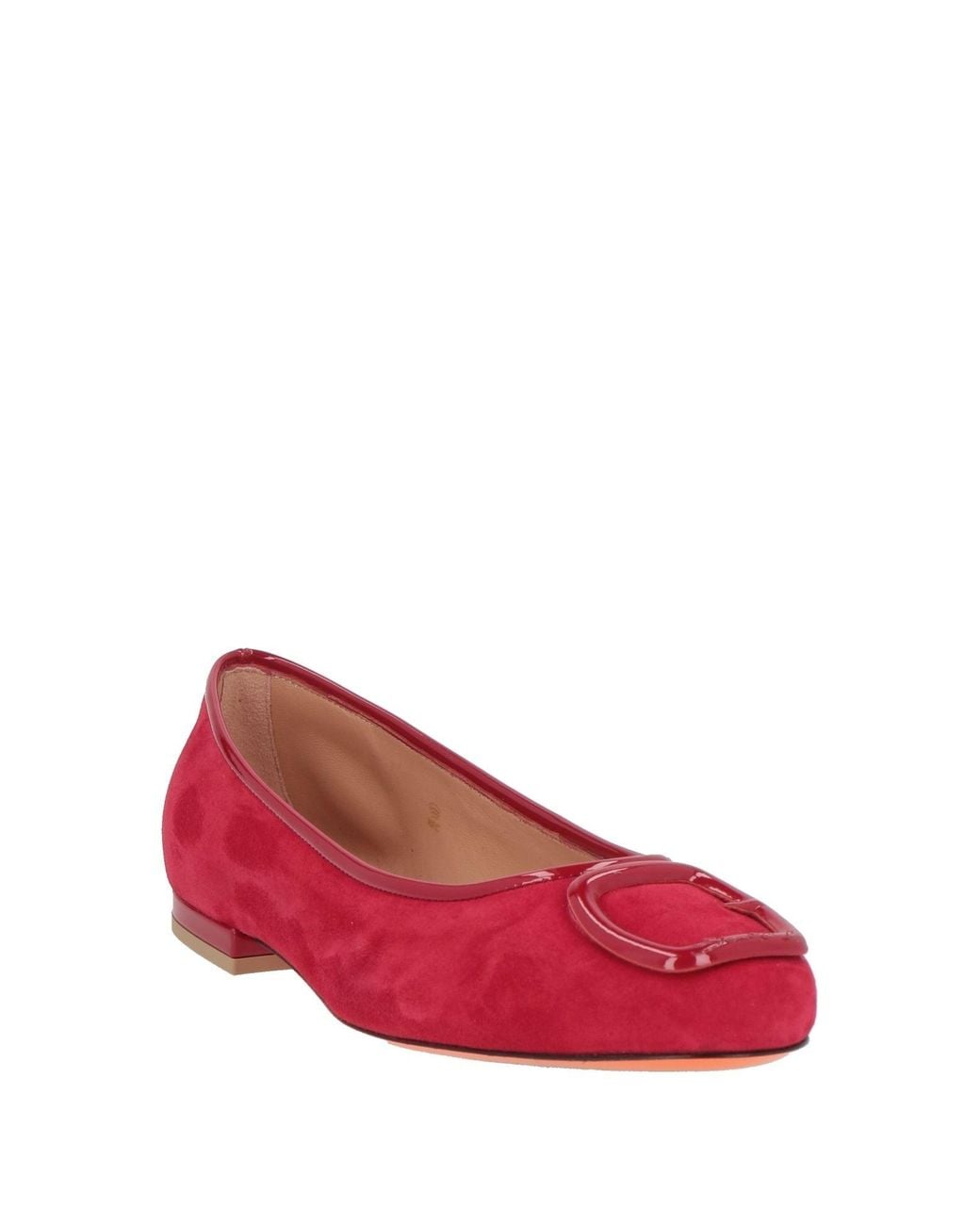 Ballerines Santoni en coloris Red