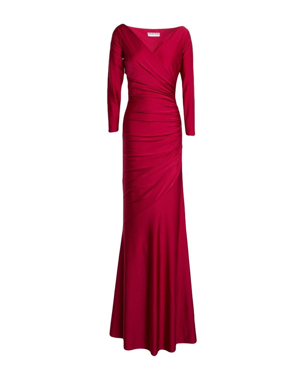 La Petite Robe Di Chiara Boni Red Maxi Dress Polyamide, Elastane